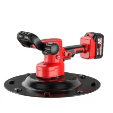 无刷充电式水泥砂浆收光机手持电动磨平机墙面磨光抹平锂电抹墙机