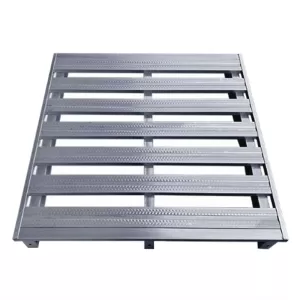 重型卡板钢制托盘叉车铁托盘工业仓储货架物流周转铁栈板地牛川字