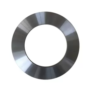 精密纵剪机刀片金属材料分切圆刀模具钢材质分条机刀片可来图定制